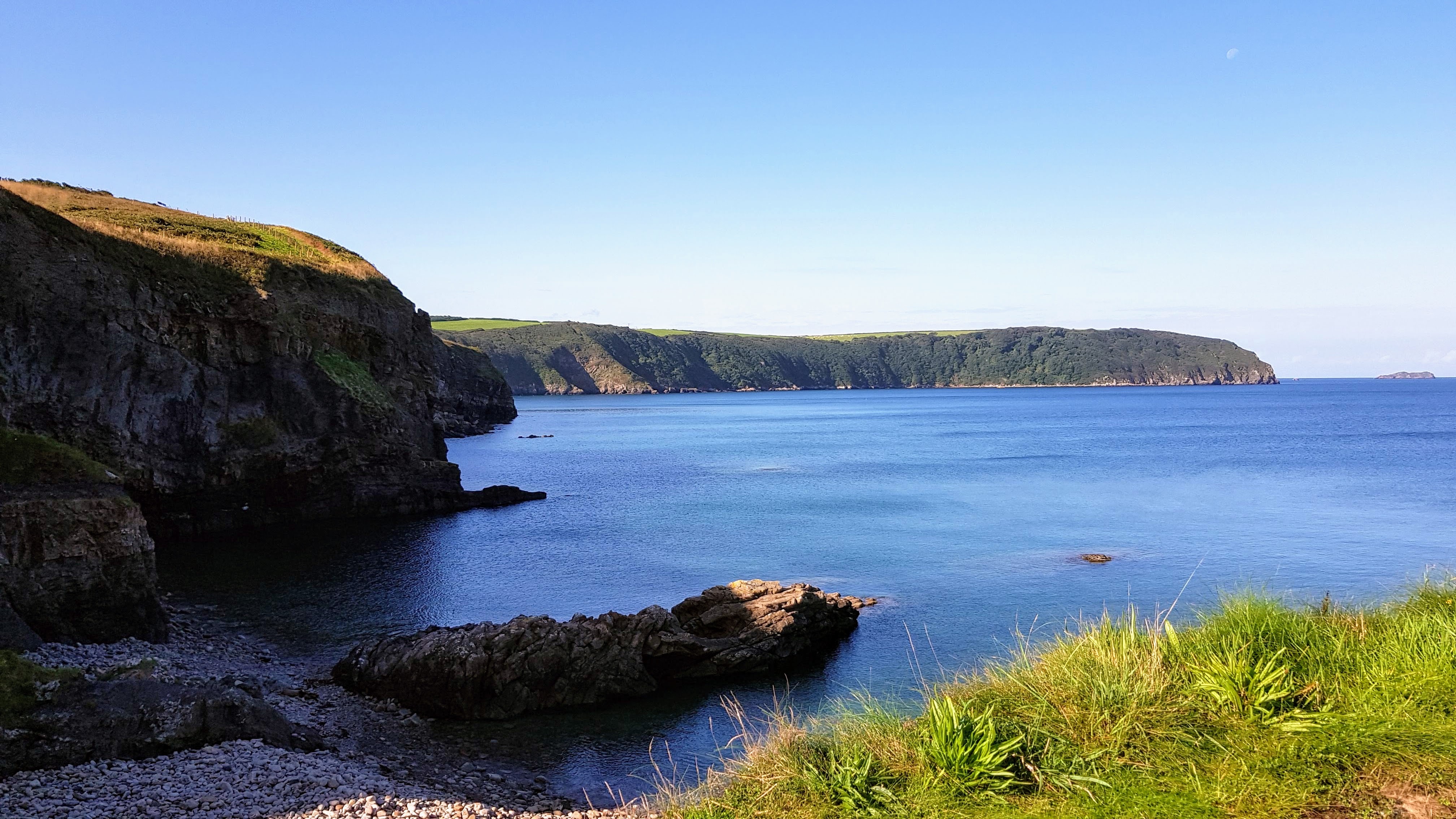 Coastal walking in Pembrokeshire