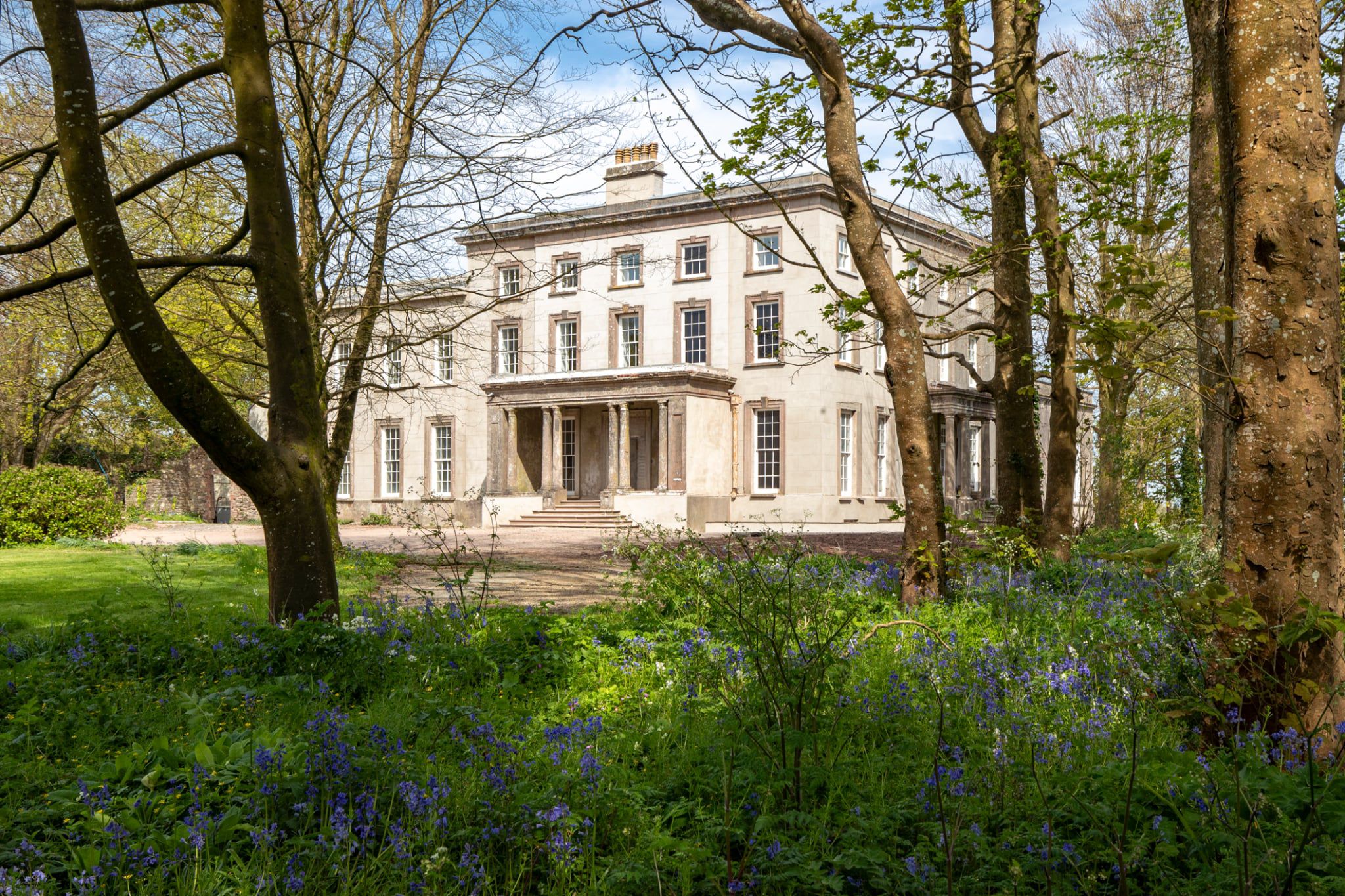 St Botolphs estate through the woodland